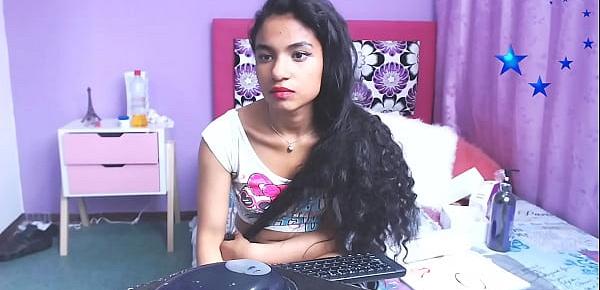  Racy Amateur Girl Jerks Off Firmly On Webcam - cam girl From Costa Rica